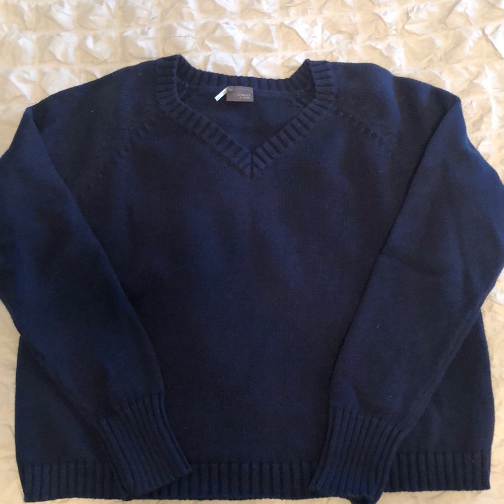 Sparkle & Fade oversized cropped sweater